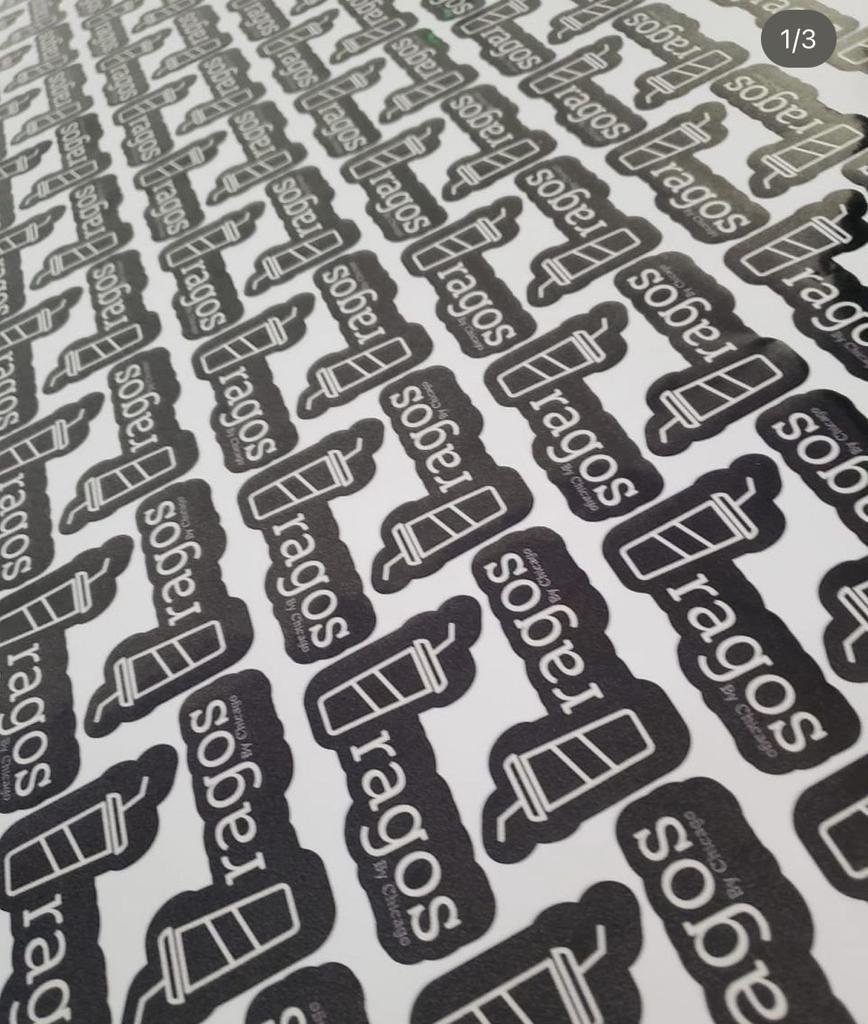 Pliegos de Stickers Troquelados · Ragos
